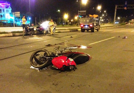 Hiện trường vụ tai nạn