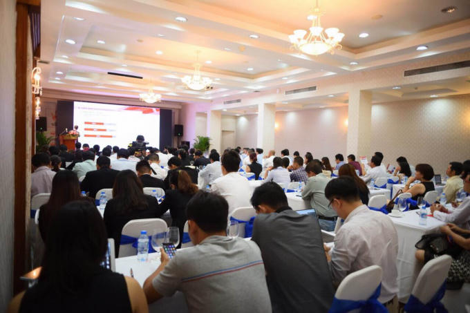 Toàn cảnh buổi báo cáo thị trường Quý II năm 2017 của DKRA