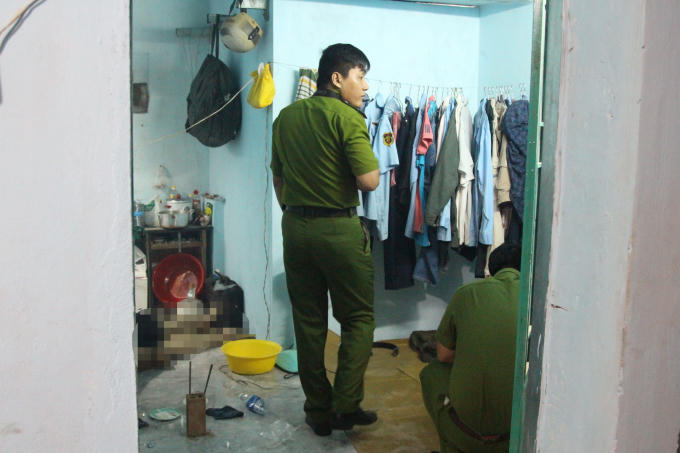 Căn phòng trọ nơi xảy ra vụ việc.