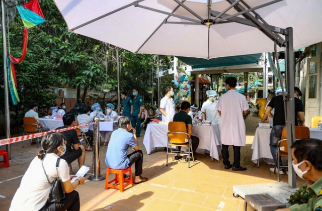 Sáng 7/9, Hà Nội ghi nhận một F0 từng đi tiêm vaccine tại 21 Trung Liệt ngày 3/9