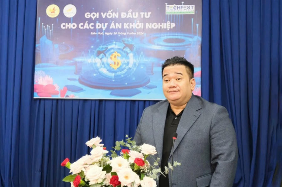 Ông Nguyễn Duy Khương - Phó Chủ tịch Hội Doanh nhân trẻ Đồng Nai cho rằng, khởi nghiệp cần không chỉ vốn mà cả thể chế chấp nhận rủi ro có kiểm soát