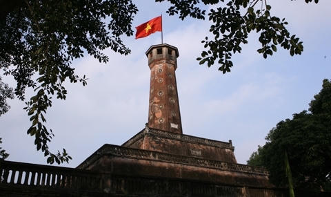 Cột cờ Hà Nội (Ảnh: Internet).