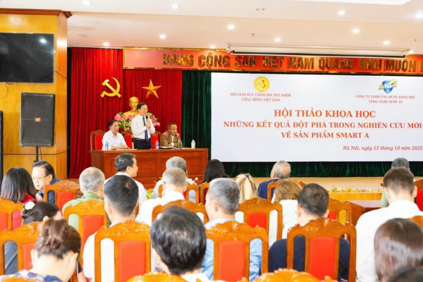 Hội thảo khoa học “Những kết quả đột phá trong nghiên cứu mới về sản phẩm SMART A”.