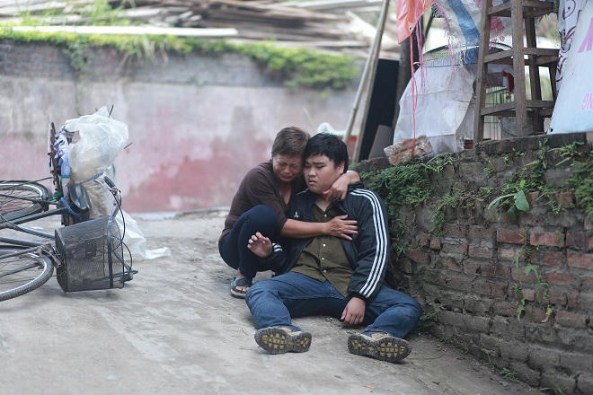 Diễn viên Lê Hồ Lan trong phim.