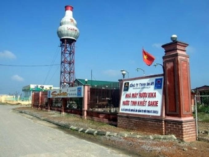 Một góc Khu công nghiệp Diên Sanh (huyện Hải Lăng, Quảng Trị). Ảnh: Báo Xây Dựng.