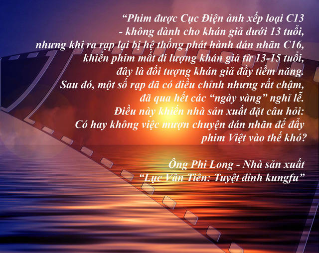 Cục Điện ảnh nói gì về chuyện phim Việt thất thu do bị dán nhãn? - Mùa phim Tết vừa qua được xem là “mùa” ảm đạm và tồi tệ nhất của phim Việt khi tất cả các phim đều đạt doanh thu rất thấp, thấp hơn cả những phim nhập ngoại bị chê dở. Vậy đâu là nguyên nhân khiến phim Việt thất bại thảm hại đến thế?