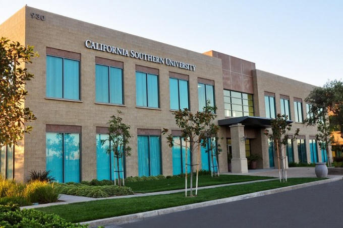 Một góc trường California Southern University.