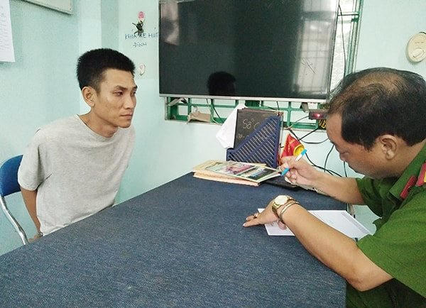 Dương Lâm Trường tại cơ quan điều tra.