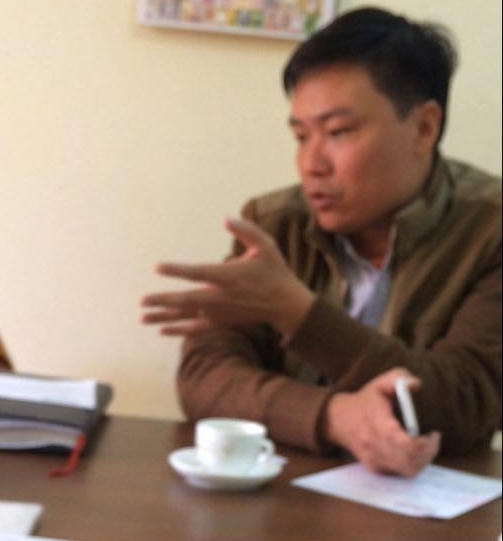 Ông Vũ Tiến Bắc- Phó chủ tịch UBND phường Thượng Cát