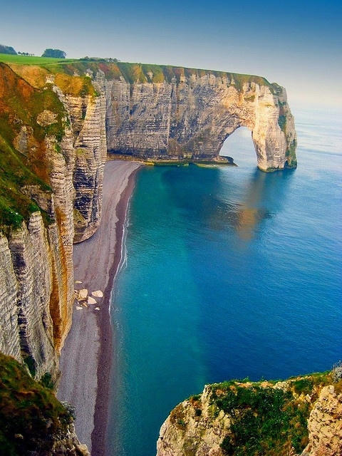 Biển Cliffs, Etretat, Pháp