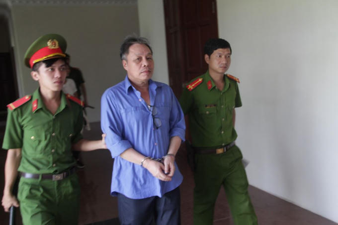 Bị cáo Hoàng kêu oan.