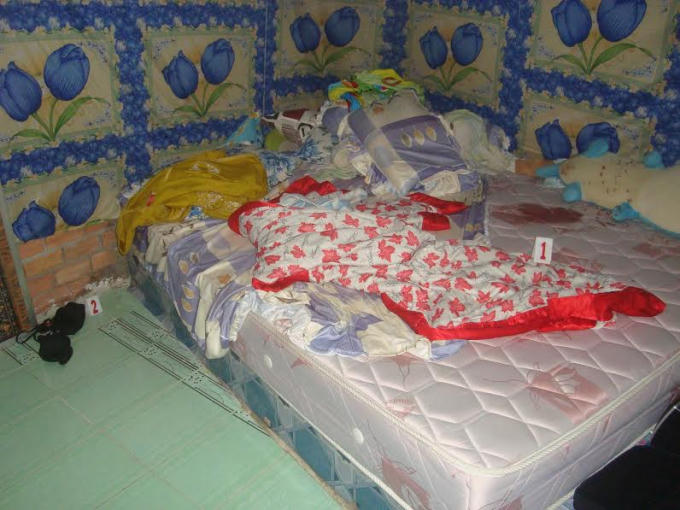 Hiện trường vụ việc.