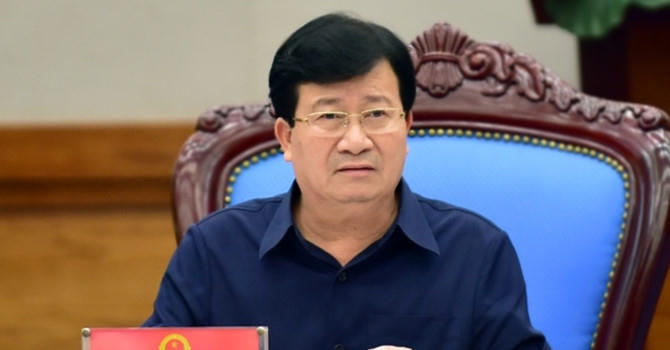 Phó thủ tướng Trịnh Đình Dũng,