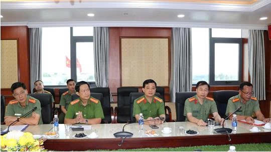 Đại biểu Công an tỉnh An Giang