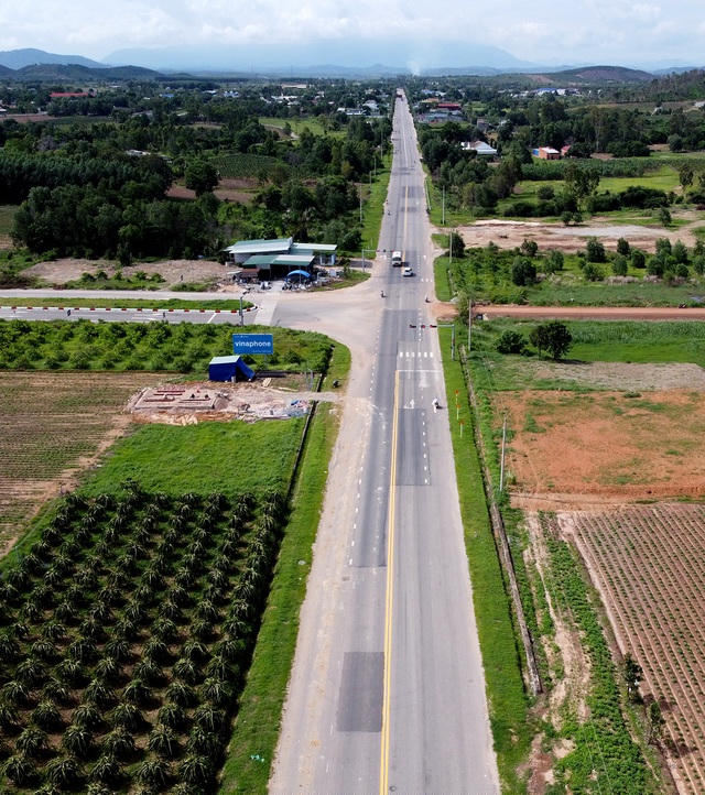 Tuyến đường tránh quốc lộ 55 được hoàn thành tháng 12/2014 và bàn giao cho đơn vị quản lý sử dụng từ tháng 12/2015