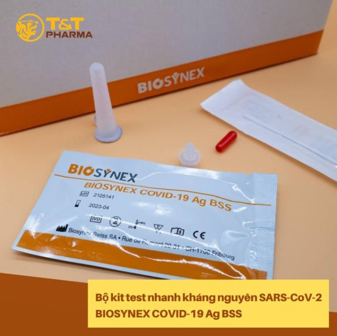 Loại kit xét nghiệm mà T&amp;amp;T Group và Ngân hàng SHB hỗ trợ TP Hồ Chí Minh được sản xuất tại Thuỵ Sỹ, đảm bảo chứng nhận theo tiêu chuẩn của Pháp và được Bộ Y tế cấp phép sử dụng tại Việt Nam.