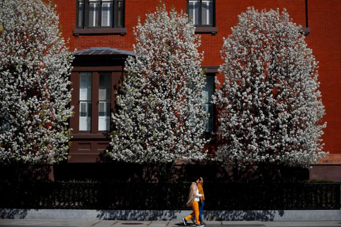 Trên các con đường tại thủ đô Washington, Mỹ.