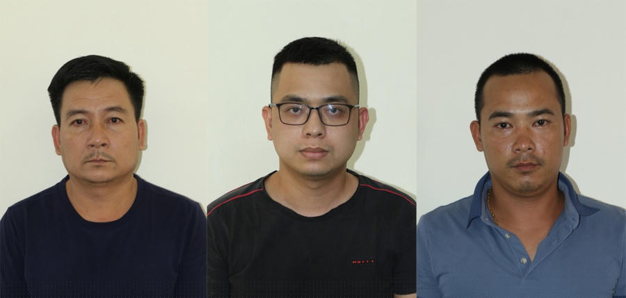 Các đối tượng bị tạm giam để phục vụ công tác điều tra