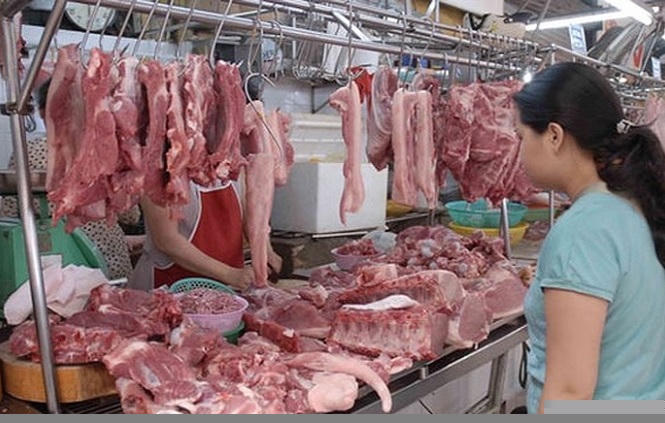 Giá thịt lợn kéo CPI tháng 8 tăng lên