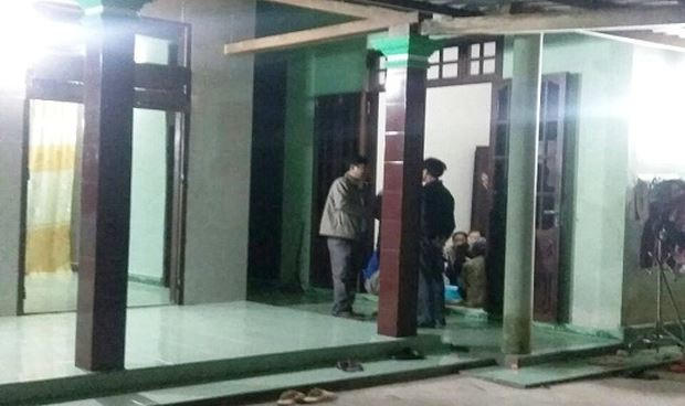 Ngôi nhà nơi xảy ra vụ án mạng khiến bà Y. tử vong.