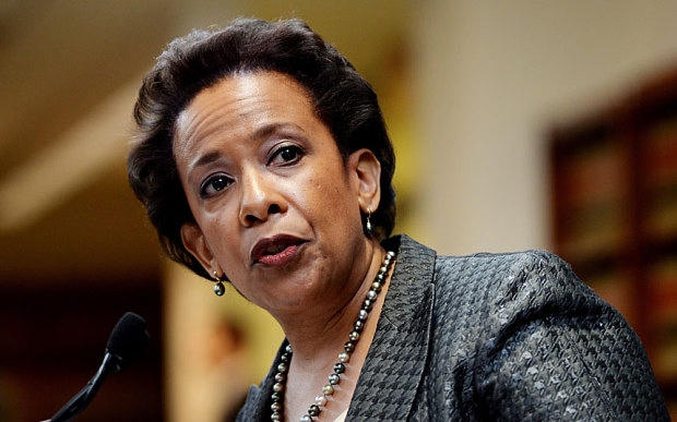 Bộ trưởng Tư pháp Mỹ Loretta Lynch. (Ảnh: EPA)