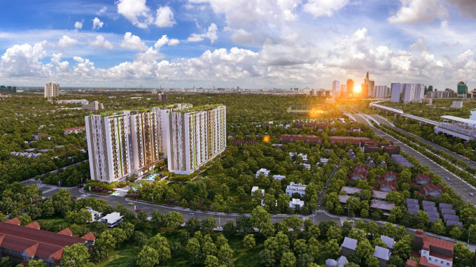 Nằm trong khu vực xây dựng “đô thị sáng tạo” Him Lam Phú An hứa hẹn đem tới một chuẩn sống năng động, hiện đại cho những cư dân trẻ