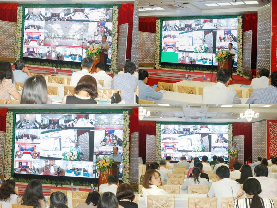 Các Báo cáo viên Pháp luật triển khai, phổ biến các văn bản pháp luật mới do UBND tỉnh ban hành để quy định chi tiết, hướng dẫn thi hành Luật Đất đai, Luật Nhà ở.