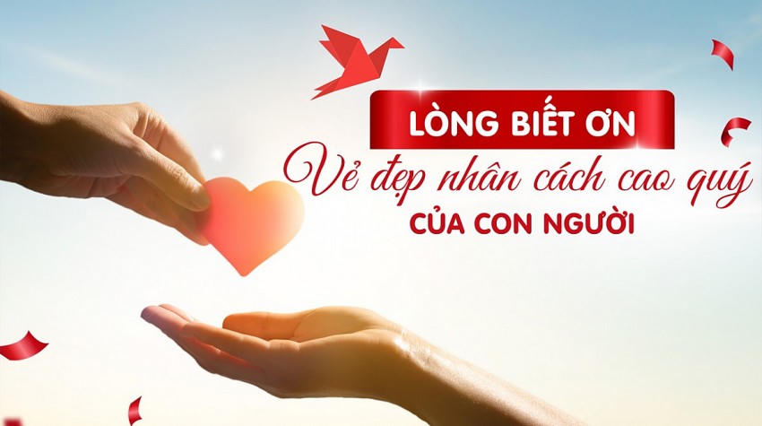 Sống biết ơn - nét đẹp cần có trong cuộc đời. (Ảnh minh hoạ)