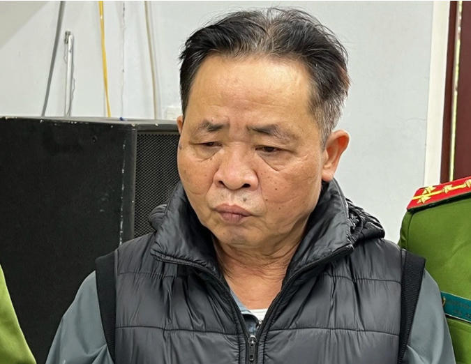 Bị can Vũ Văn Sử (Ảnh: Công an Hà Giang).