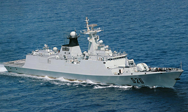 Một tàu hộ vệ Type 054A của Trung Quốc. Ảnh: Wikipedia