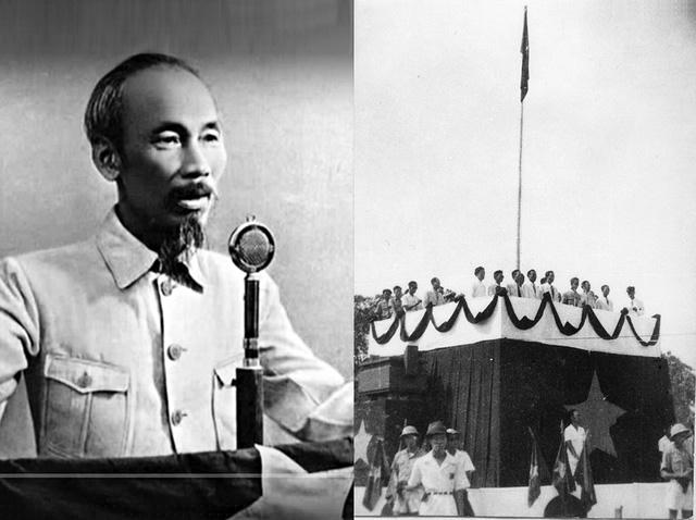 Ngày 2/9/1945, Hồ Chủ tịch đọc Tuyên ngôn độc lập, khai sinh nước Việt Nam Dân chủ Cộng hòa. Lúc này, Đảng ta tròn 15 tuổi. Nguồn ảnh: Bảo tàng Lịch sử quốc gia