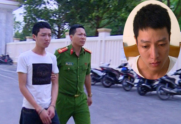 Đối tượng Lê Văn Chín bị bắt giữ. (Ảnh: báo Công an nhân dân)