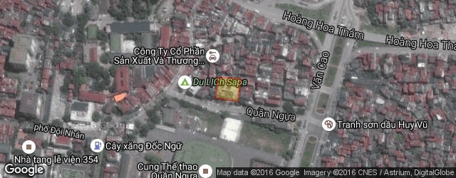 Vị trí chung cư cao tầng 134. Nguồn wikimapia.org.