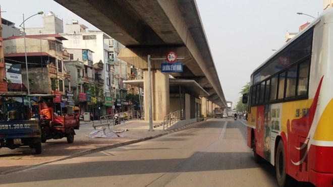 Dự án buýt nhanh Hà Nội được xem là bài học quan trọng trong sử dụng vốn vay ưu đãi của nước ngoài. Ảnh: Sỹ Lực.