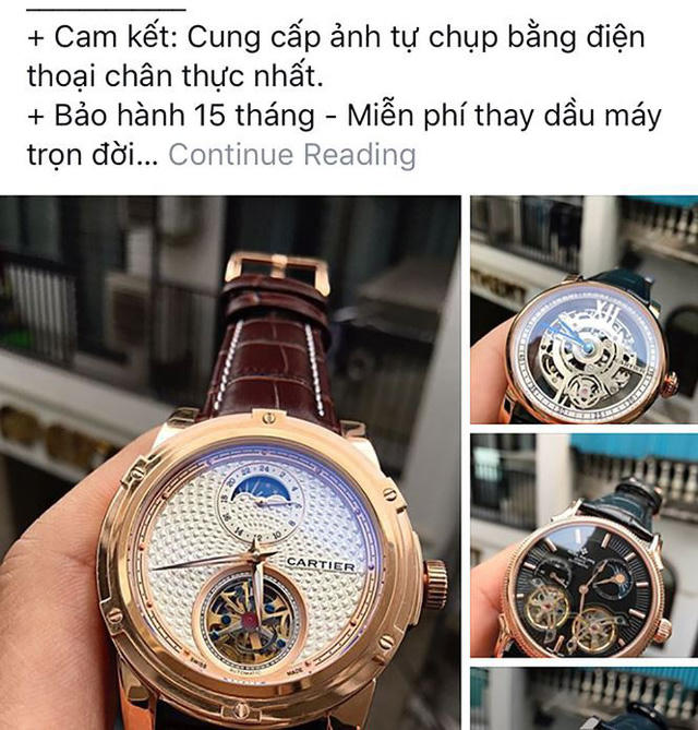 Đồng hồ h&agrave;ng hiệu Omega, Rolex b&aacute;n như&hellip; 'b&aacute;n rau'