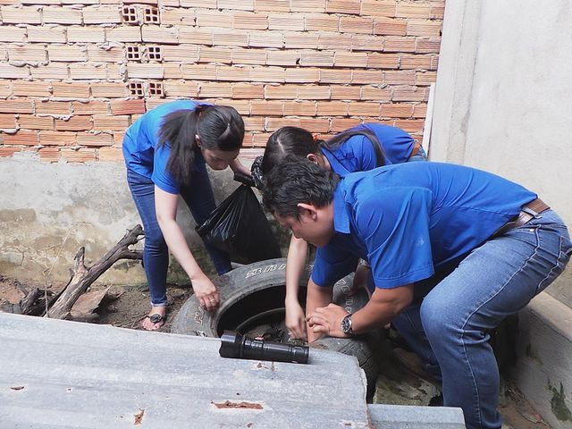 Vệ sinh môi trường là giải pháp hiệu quả nhất để hạn chế muỗi truyền bệnh