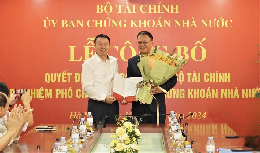 Ông Bùi Hoàng Hải giữ chức Phó Chủ tịch Ủy ban Chứng khoán Nhà nước. Ảnh SSC