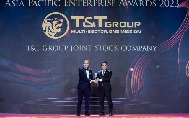 Tập đoàn T&amp;amp;T Group xuất sắc giành “cú đúp” giải thưởng tại APEA 2023