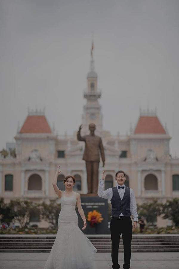 Cư dân mạng 'điên đảo' với bộ ảnh cưới chụp tại Việt Nam của cặp đôi Đài Loan