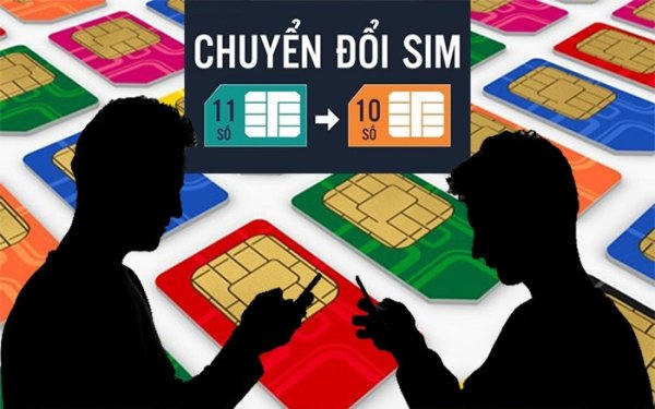 Chuyển đổi SIM 11 số về 10 số sẽ bắt đầu từ 00h00 ngày 15/9/2018 và kết thúc vào 23h59 ngày 30/6/2019. (Ảnh: Báo mới)