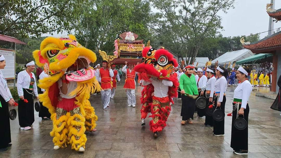 Lễ khai hội Tản Viên Sơn Thánh Xuân Quý Mão 2023.