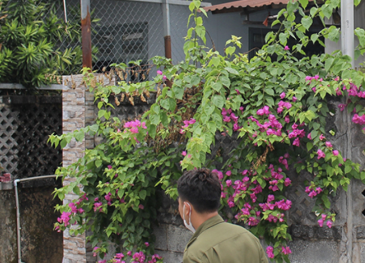 Ngôi nhà nơi xảy ra sự việc.