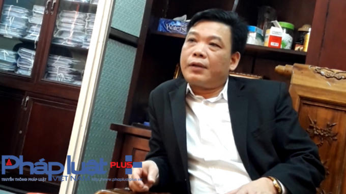 Ông Hoàng Thanh Giao, Chủ tịch UBND huyện Phú Bình (Thái Nguyên) .