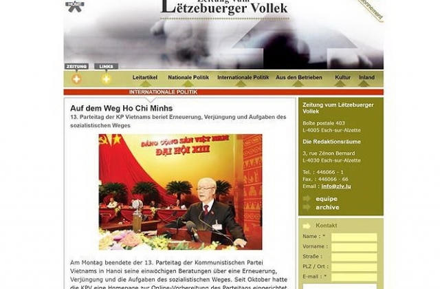 Học giả Đức nêu bật ý nghĩa của Đại hội XIII với phong trào cộng sản