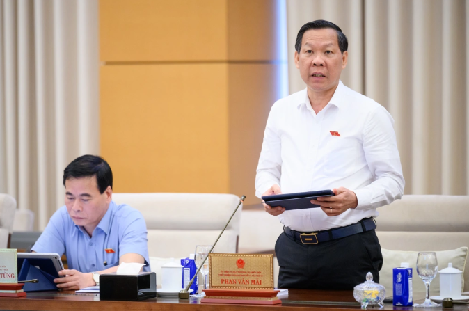 Chủ nhiệm Ủy ban Kinh tế và Tài chính Phan Văn Mãi