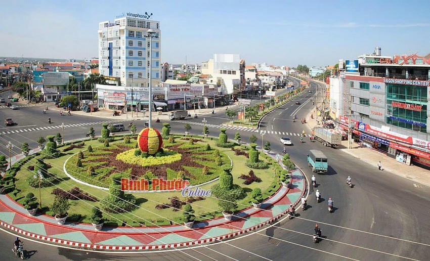 Bình Phước vươn mình trong phát triển kinh tế toàn diện. Ảnh: Báo Bình Phước