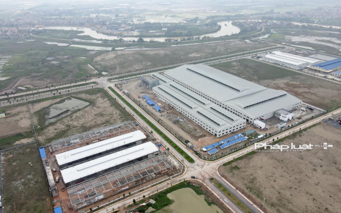 Một góc KCN Hoà Phú (huyện Hiệp Hoà, Bắc Giang) đang được các nhà đầu tư quan tâm.