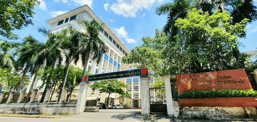 Trường Đại học Sân khấu Điện ảnh Hà Nội. Ảnh internet