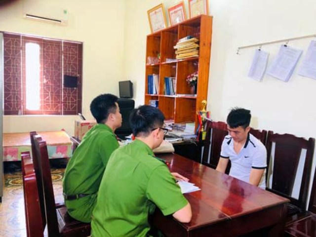 Các đối tượng đang được Công an Thanh Hóa lấy lời khai để điều tra, mở rộng vụ án.