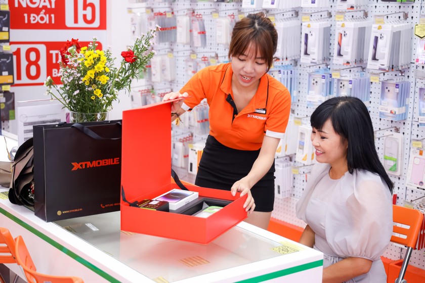 Giám đốc XTMobile khẳng định hiện thương hiệu chỉ có cửa hàng tại khu vực miền Nam. (Ảnh: XTMobile)